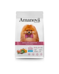 Amanova Dog Adult Mini Sensitive Salmon Deluxe 2kg Grain Free