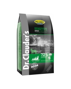 Dr Clauder's Best Choice Adult Sensitive Lamb & Rice 12.5kg