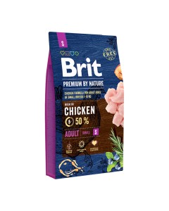 Brit Premium By Nature Adult Small 8kg