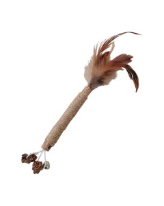 Pet Interest Hemp Rope με Silver Vine & Φτερά 20cm