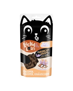 Lucky Lou Lucky Ones Krunchy Krisps Κοτόπουλο & Σολομός 60gr