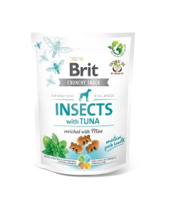 Brit Dog Snack Crunchy Cracker Insects & Tuna 200gr