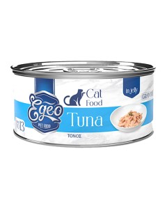 Egeo Cat Adult Τόνος σε Ζελέ 85gr