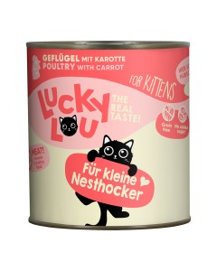 Lucky Lou LifeStage Kitten Πουλερικά 800gr