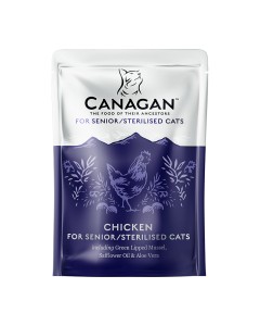 Canagan Chicken for Sterilised/Senior Cats 85gr