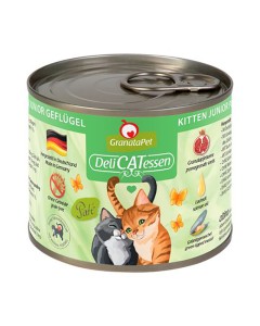 GranataPet Delicatessen Pate Kitten- Poultry 200gr