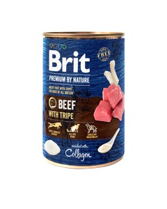 Brit Premium By Nature Dog Cans Beef With Tripes 400gr