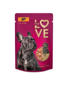 My Love Dog Adult Liver 100gr