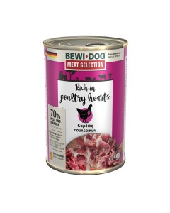 BEWI Meat Selection Κονσέρβα Καρδιές Πουλερικών Πατέ 400gr
