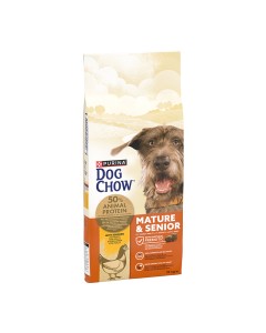Purina Dog Chow Mature Senior &Kappa;&omicron;&tau;ό&pi;&omicron;&upsilon;&lambda;&omicron; 12kg