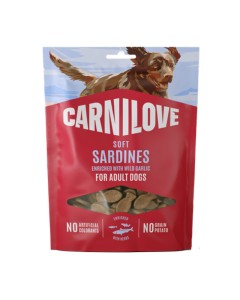 Carnilove Dog Adult Soft Snack Sardines & Garlic 200gr