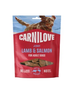 Carnilove Dog Adult Jerky Snack Lamb & Salmon 100gr