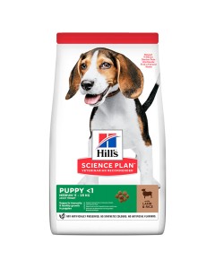Hill's Science Plan Puppy Medium με Αρνί & Ρύζι 14kg