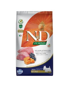N&D Pumpkin Dog Adult Mini με Αρνί, Κολοκύθα & Μύρτιλο 2.5kg