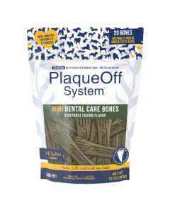 Plaque Off Mini Dental Care Bones 340gr