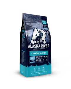 Alaska River Grain Free Puppy Chicken & Salmon 12kg