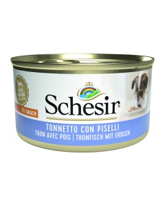 Schesir Dog Adult Small Τόνος & Αρακάς 85gr