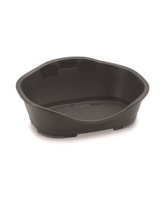 Stefanplast Sleeper 6 Κρεβάτι Πλαστικό Γκρι Σκούρο 118x80x39.5cm