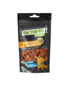 On The Go Vitamins Λιχουδιές με Κοτόπουλο & Καρότα 25gr