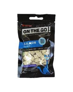 On The Go Chicken Bites Λιχουδιές Γάτας με Σολομό 25gr