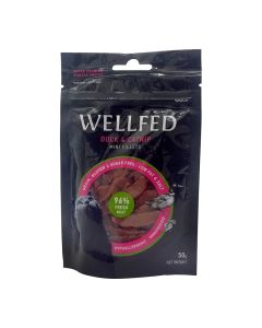 Wellfed Λιχουδιές με Πάπια & Catnip 50gr