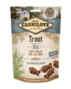 Carnilove Snack Soft Trout & Dill 200gr