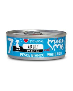 Disugual Mini Me Cat Adult Πατέ Λευκά Ψάρια 85gr