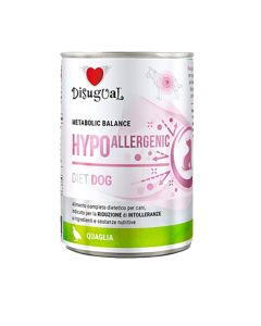 Disugual Metabolic Balance Dog Hypoallergenic Ορτύκι 400gr