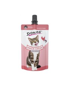 Dokas Snack Cream Chicken & Prawn 90gr Κρέμα με Κοτόπουλο & Γαρίδες