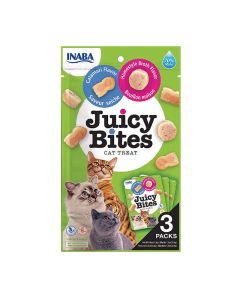 Inaba Churu Cat Juicy Bites Λιχουδιές με Σπιτικό Ζωμό & Καλαμάρι 33.9gr