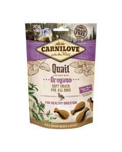 Carnilove Snack Soft Quail & Oregano 200gr