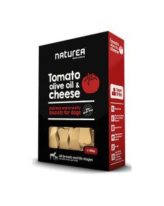 Naturea Biscuits Tomato, Olive Oil & Parmesan Cheese 140gr