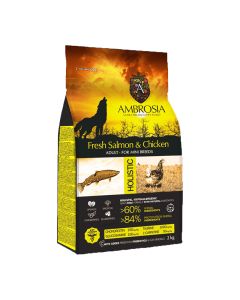 Ambrosia Grain Free Adult Mini Chicken & Salmon 6kg