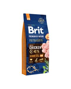 Brit Premium By Nature Senior Small-Medium 15kg