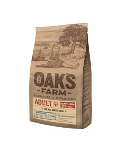Oak's Farm Grain Free All Adult Salmon & Krill 12kg
