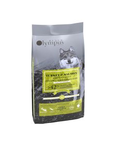 Black Olympus Low Grain Senior Light Sterilized Turkey Salmon & Brown Rice 2kg