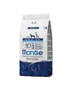 Monge Puppy & Junior Medium Chicken 3kg