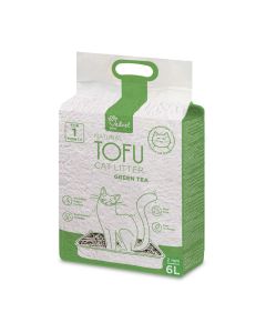 Velvet Paw Tofu Cat Litter with Green Tea Extract 6L