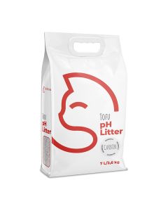 Kitties Tofu Cat Litter με Δείκτη pH Ενεργός Άνθρακας 7L - 2.6kg