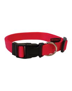 Pet Interest Κολάρο - Περιλαίμιο Σκύλου Plain Line 22-40εκ. Κόκκινο
