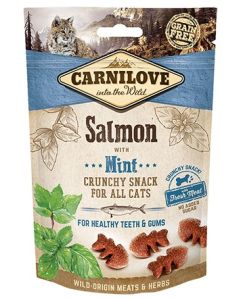 Carnilove Fresh & Crunch Salmon with Mint 50gr