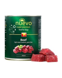 Nuevo Adult Βοδινό Grain Free 800gr