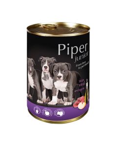 Piper Junior Μοσχάρι & Μήλο 400gr
