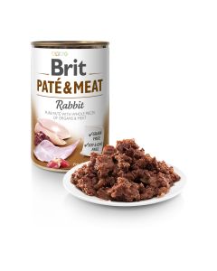 Brit Dog Can Pate & Meat Rabbit 800gr