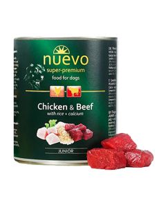 Nuevo Junior Κοτόπουλο & Βοδινό 800gr