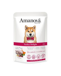 Amanova Dog Adult Turkey Delight Grain Free 100g Φακελάκι
