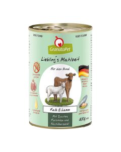 GranataPet Adult Calf & Lamb 400gr