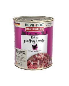 BEWI Meat Selection Κονσέρβα Καρδιές Πουλερικών Πατέ 800gr