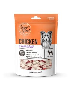 Jerky Time Chicken & Codfish Sushi 80gr