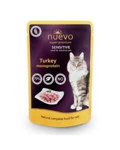 Nuevo Sensitive Μονοπρωτεϊνική Γαλοπούλα 85gr